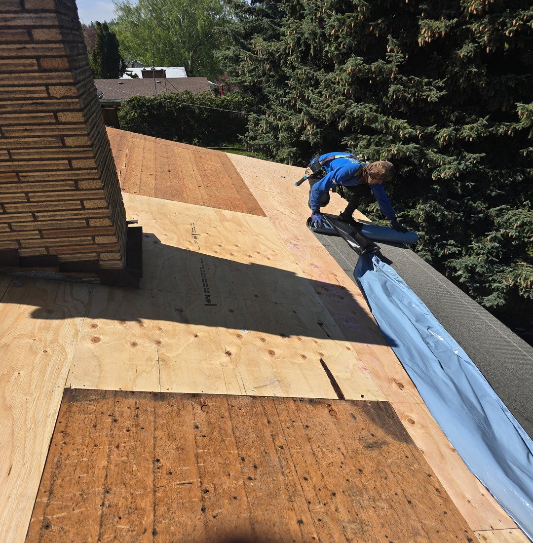 RC Roofing Installing high-performance underlayment