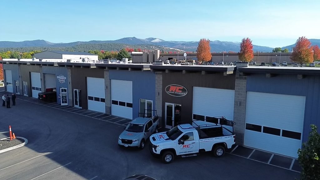 RC Roofing Specialists local shop located in liberty lake, just outside Spokane WA
