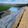 New roof being installed by RC Roofing