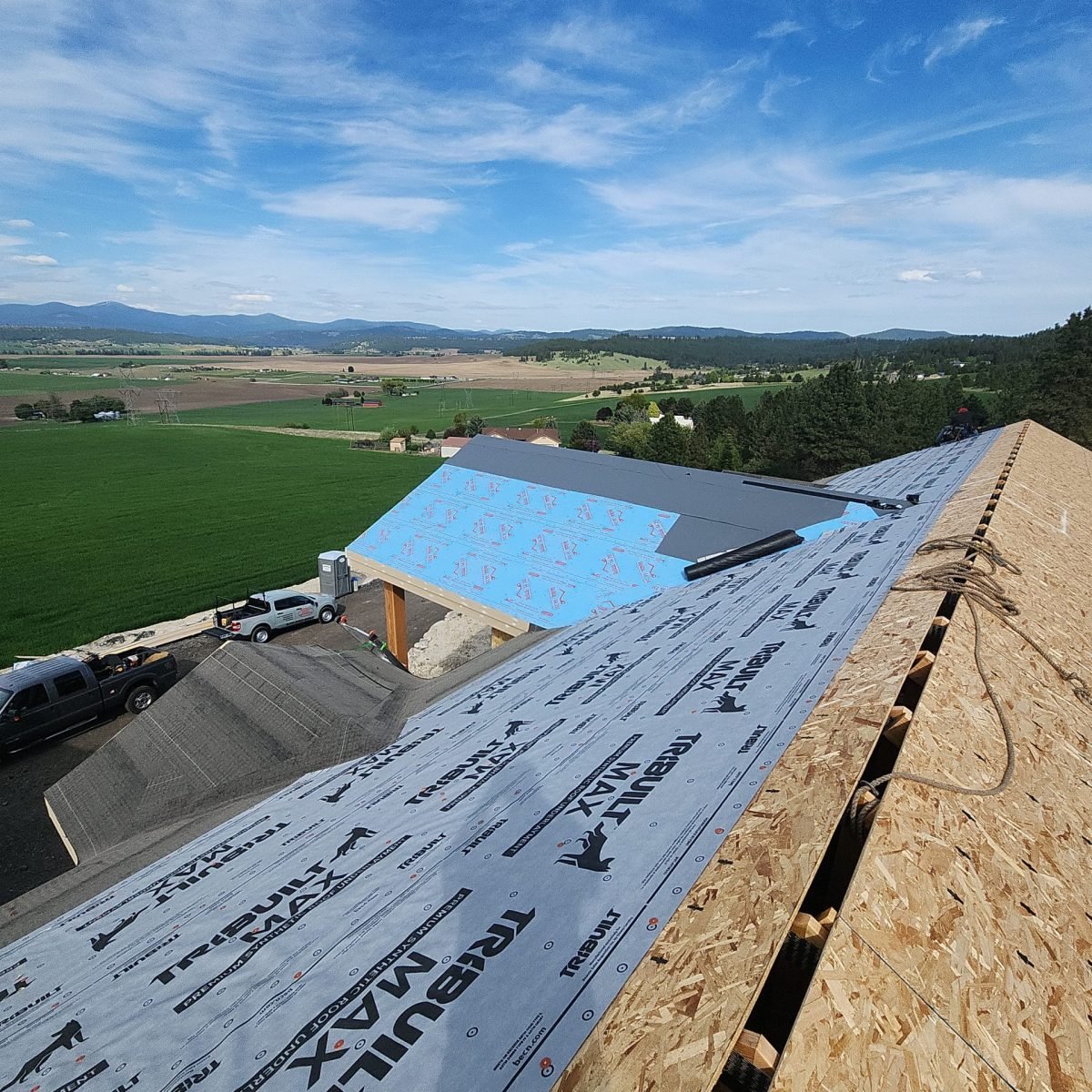 New roof installation by RC Roofing